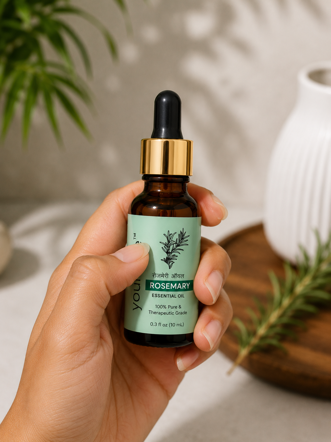 Rosemary Hair Growth Oil | Strengthen Roots & Reduce Hair Fall