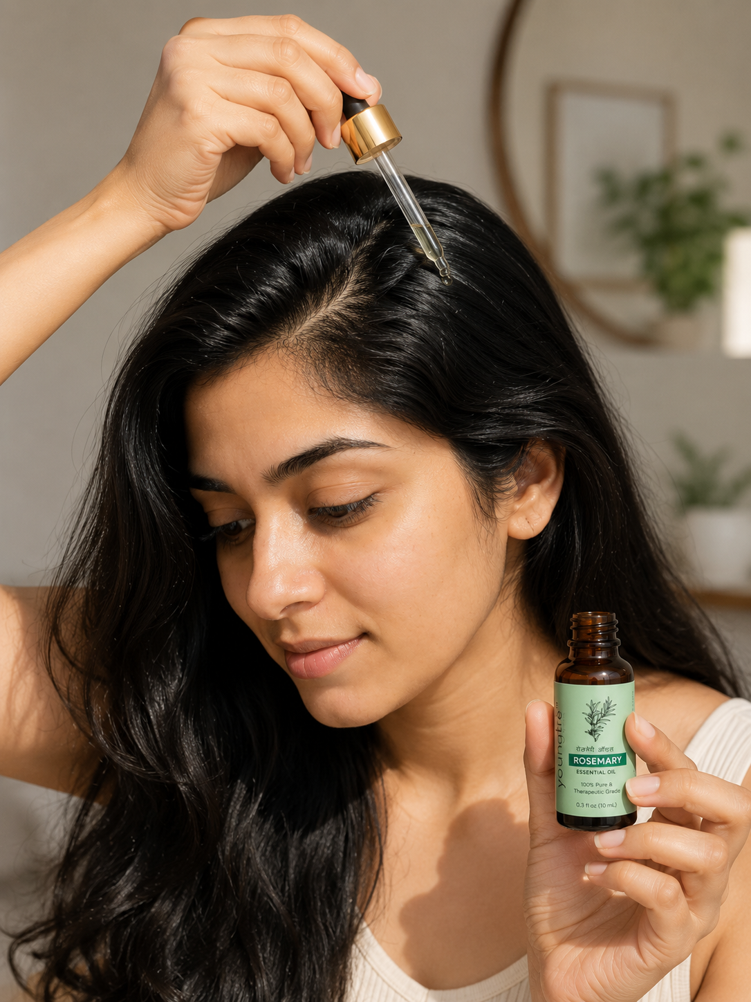 Rosemary Hair Growth Oil | Strengthen Roots & Reduce Hair Fall